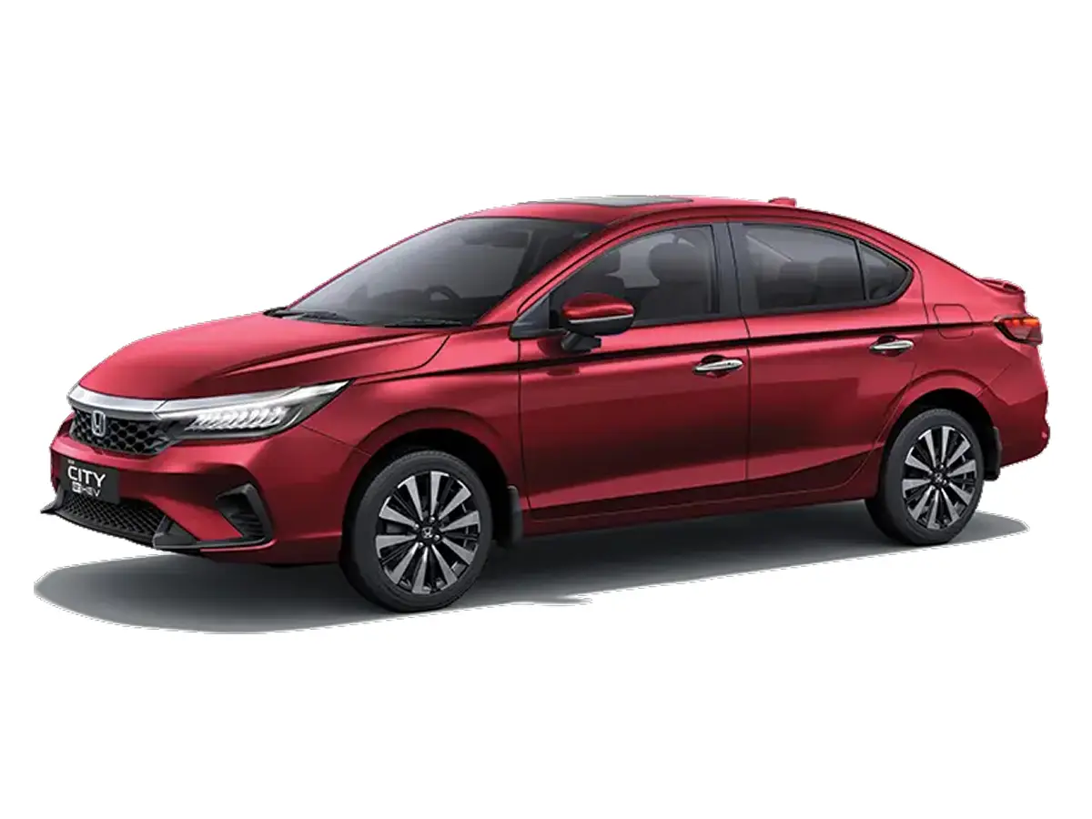 Honda City eHev Radiant Red Metallic